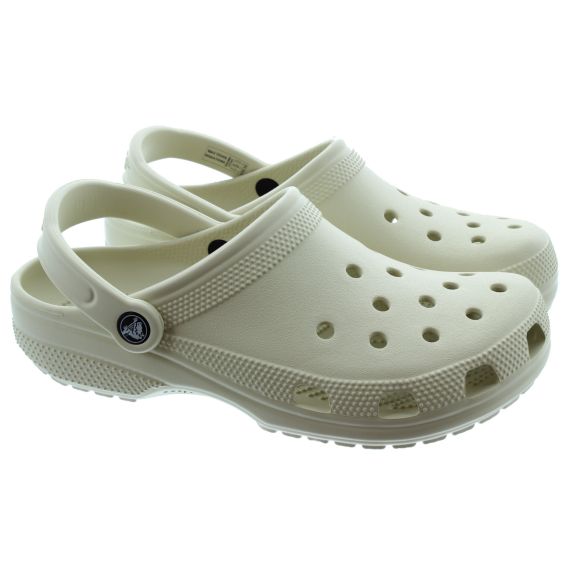 CROCS Adults Classic Clogs In Bone