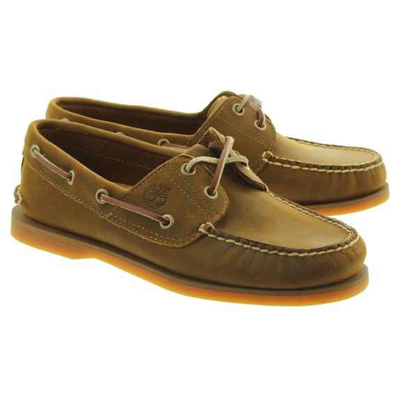 1001R CLS21 Boat Shoes in Brown 