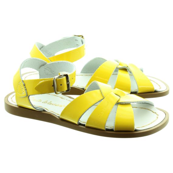 SALT WATER Kids Salt Water Sandals in Yellow
