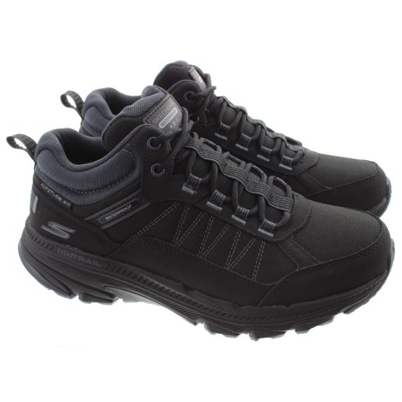 SKECHERS Ladies 129531 Altitude Waterproof Boots In Black 
