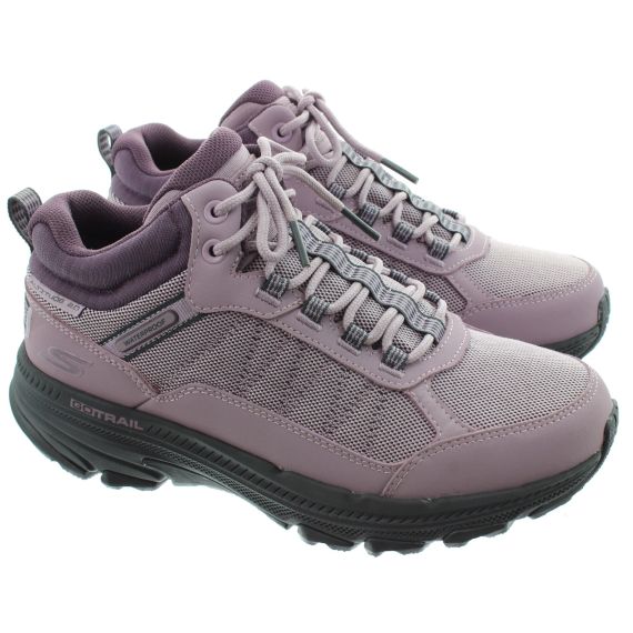 SKECHERS Ladies 129531 Altitude Waterproof Boots In Mauve 