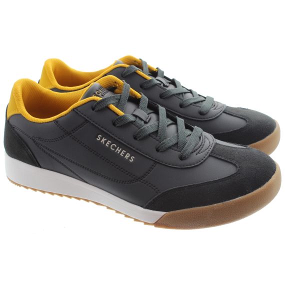 SKECHERS Mens 183284 Zinger Trainers In Black 
