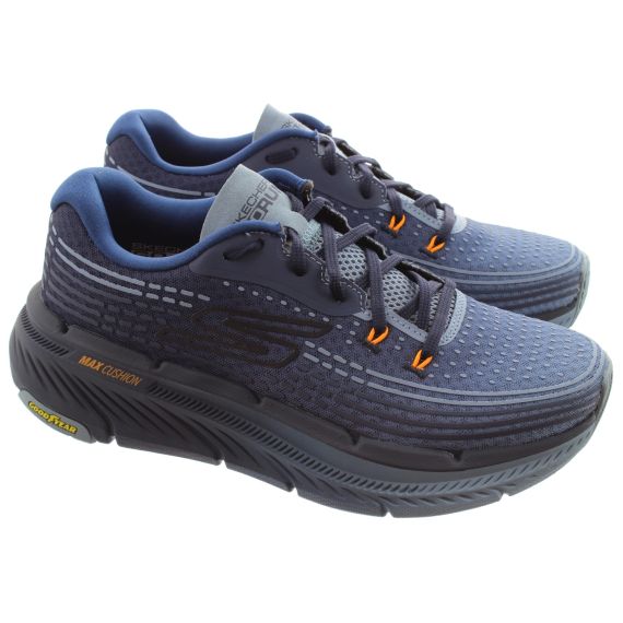 SKECHERS Mens 220835 Max Cushioning Trainers In Navy Blue 